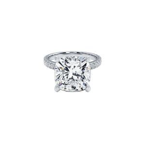 14K 7.60 Ct. Tw. Lab-Grown Diamond Ring
